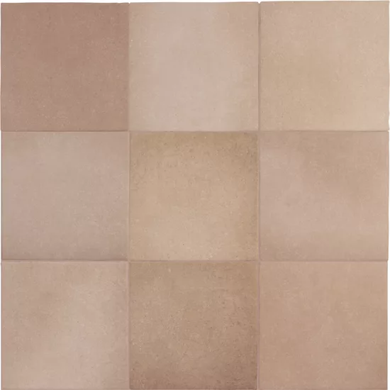 Carrelage Magma Coral Pink 13,2x13,2 cm - détail du carreau 2