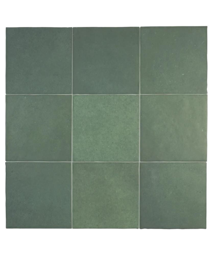 Carrelage Magma Malachite 13,2x13,2 cm - détail du carreau 2