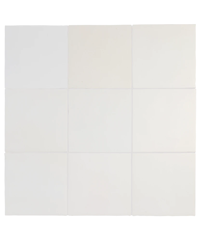 Carrelage Magma White 13,2x13,2 cm - détail du carreau 2