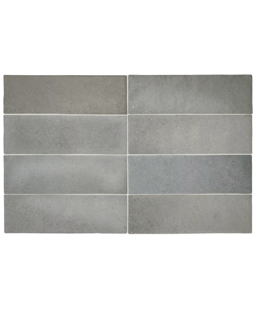 Carrelage Magma Grey Stone 6,5x20 cm - détail du carreau 2