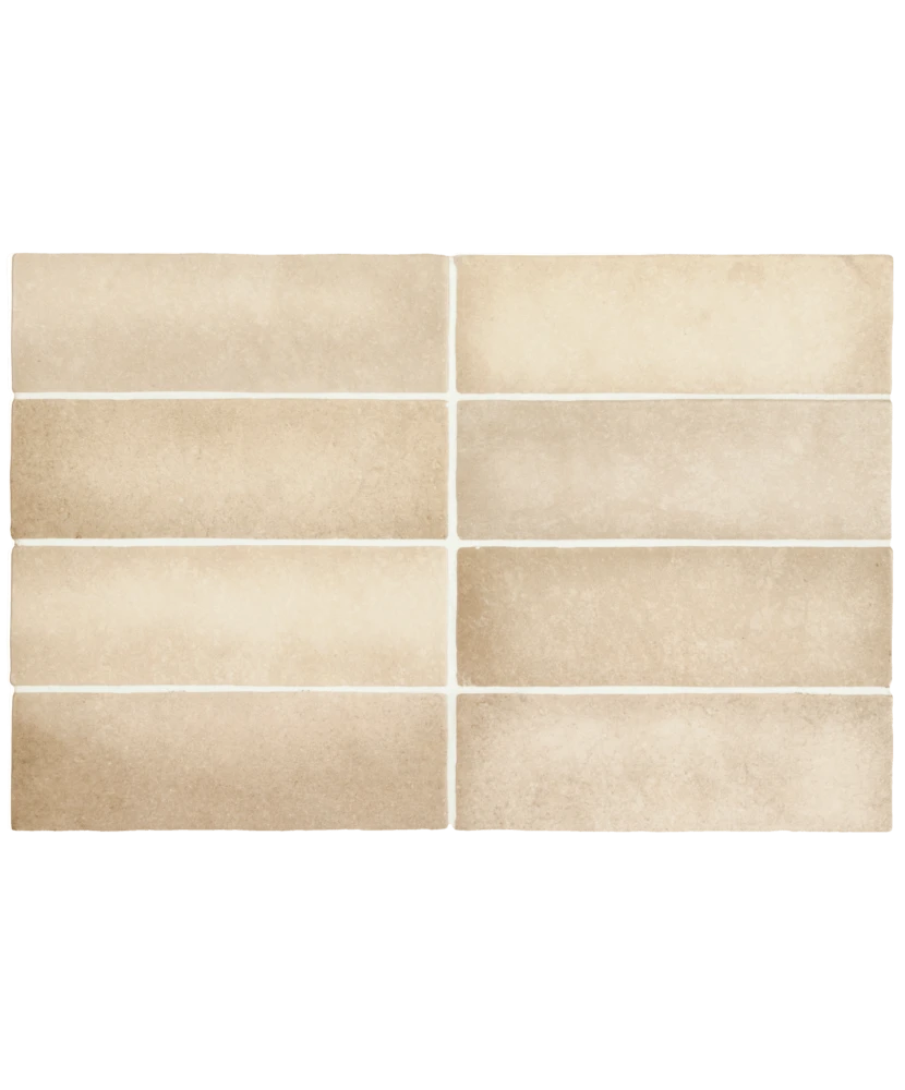 Carrelage Magma Sahara 6,5x20 cm - détail du carreau 2