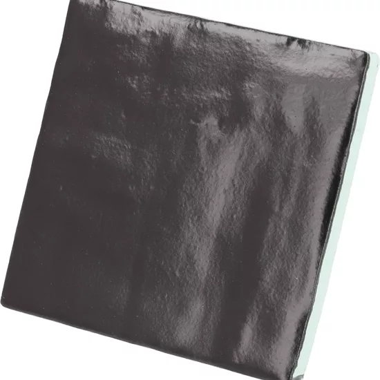 Carrelage Mallorca Black 10x10 cm - détail du carreau