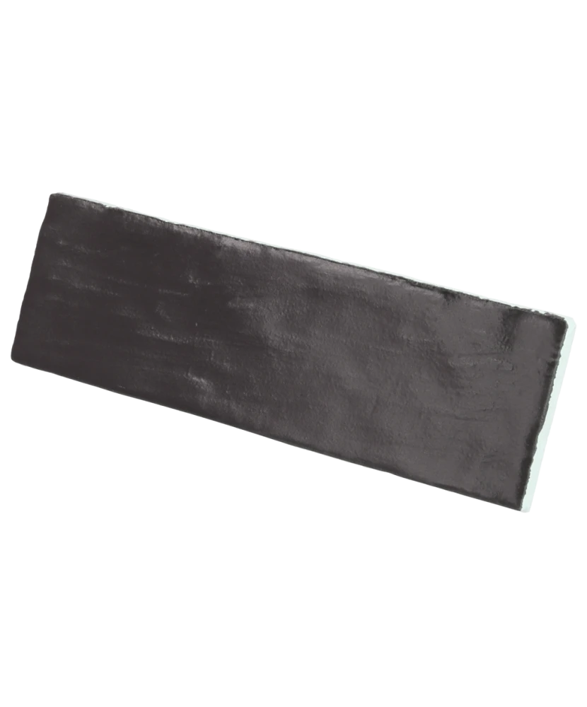 Carrelage Mallorca Black 6,5x20 cm - détail du carreau