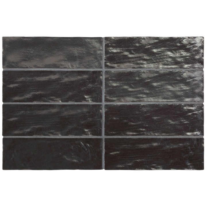 Mallorca Black 6.5x20 cm - carrelage NAIS - image 2