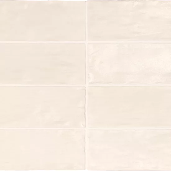 Carrelage Mallorca Cream 6,5x20 cm - détail du carreau 2
