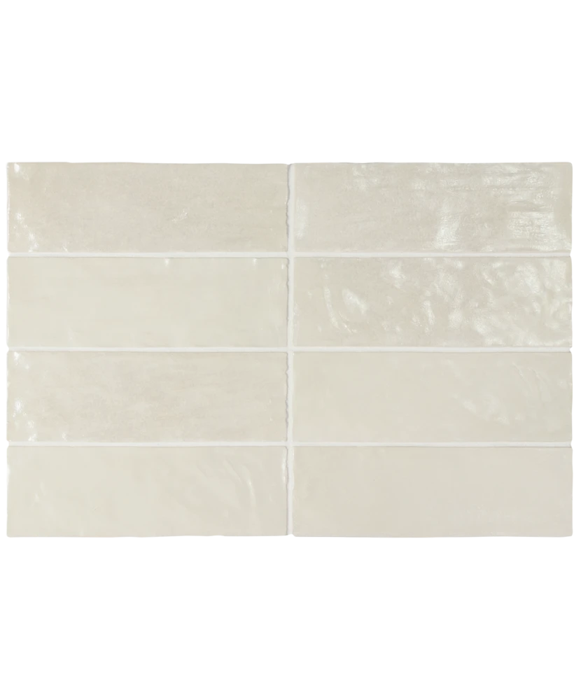 Carrelage Mallorca Green 6,5x20 cm - détail du carreau 2