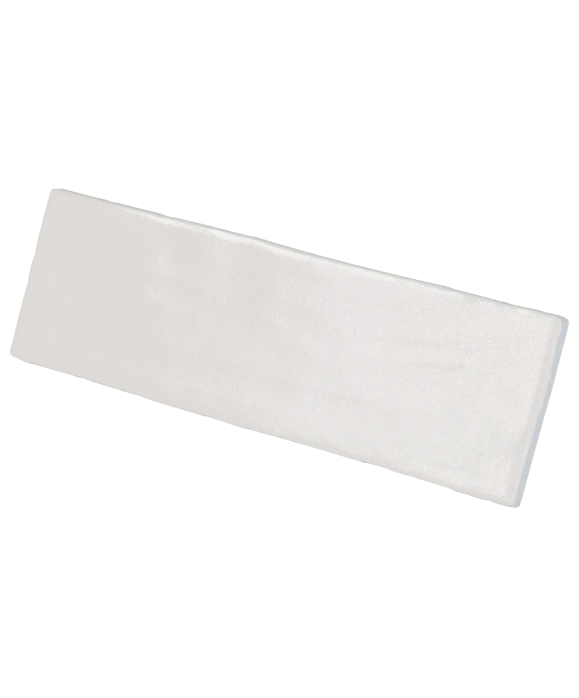 Carrelage Mallorca White 6,5x20 cm - détail du carreau