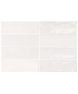 Carrelage Mallorca White 6,5x20 cm - détail du carreau 2
