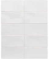 Carrelage Masía Blanco 7,5x15 cm - détail du carreau 2