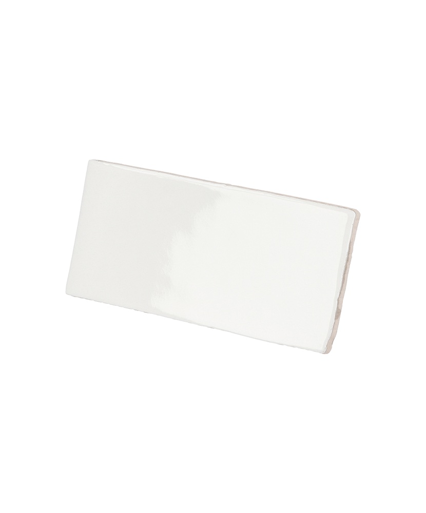 Masía Blanco Crackle 7.5x15 cm - carrelage NAIS