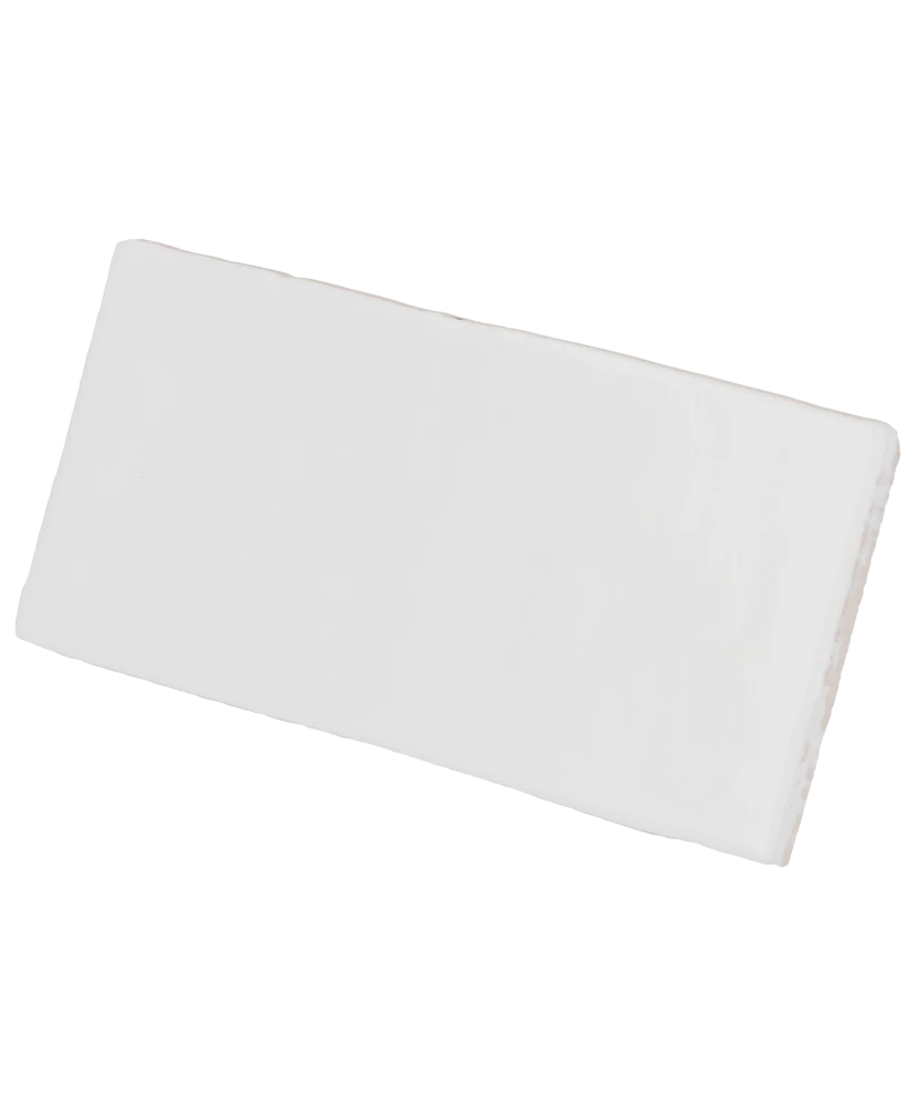 Carrelage Masía Blanco Mate 7,5x15 cm - détail du carreau