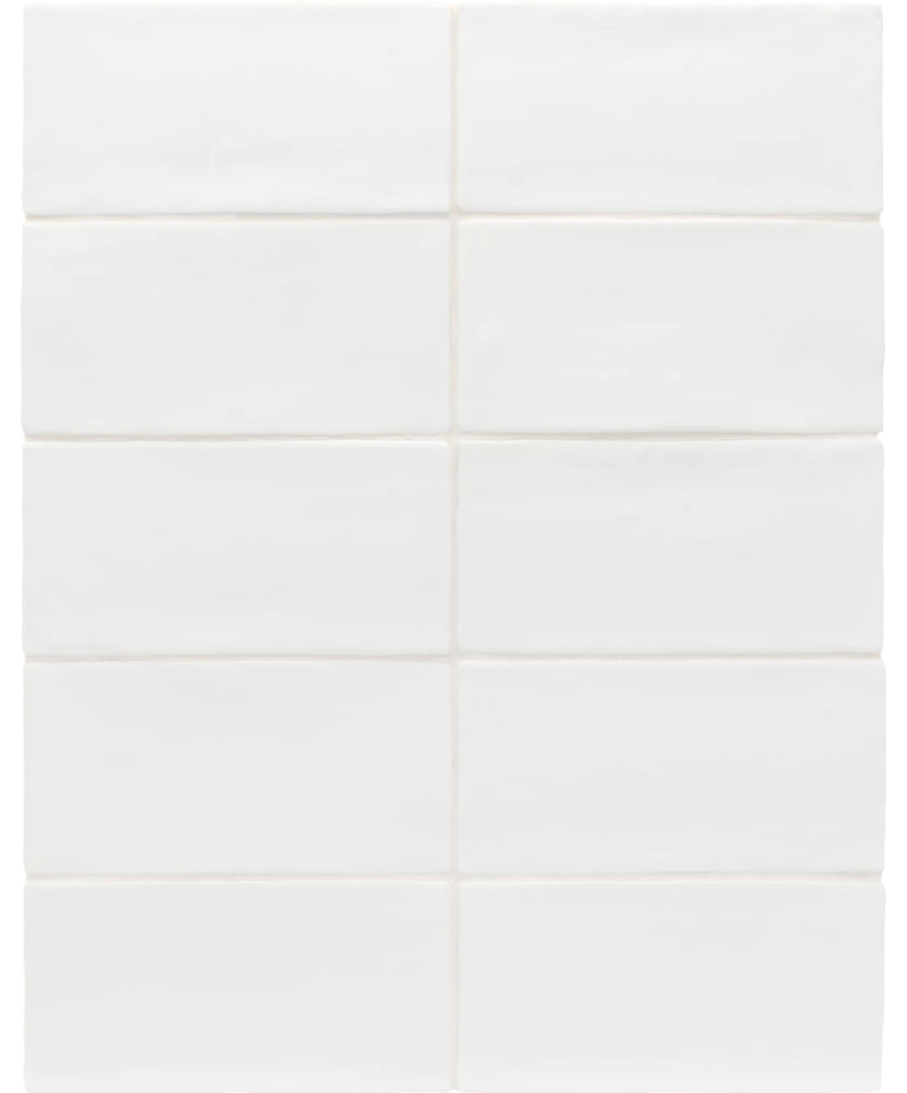 Carrelage Masía Blanco Mate 7,5x15 cm - détail du carreau 2
