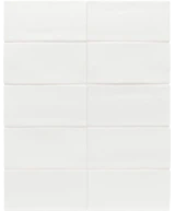 Carrelage Masía Blanco Mate 7,5x15 cm - détail du carreau 2