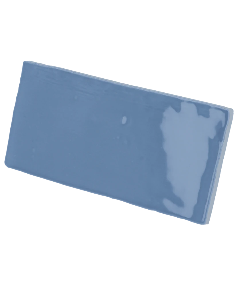 Carrelage Masía Blue 7,5x15 cm - détail du carreau