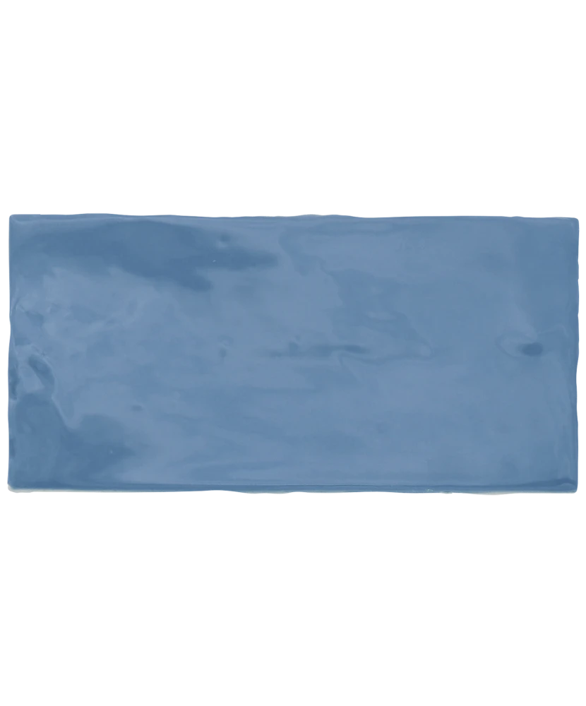 Carrelage Masía Blue 7,5x15 cm - détail du carreau 3