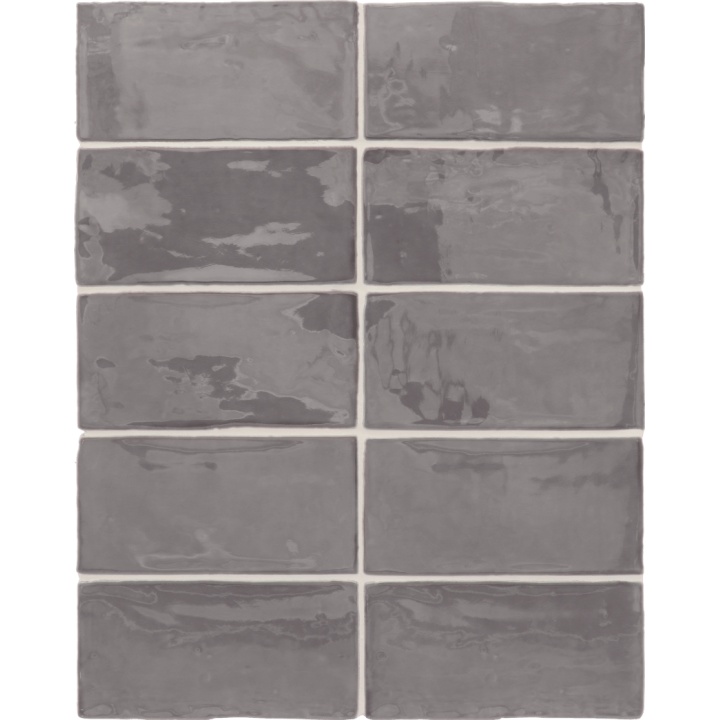 Masía Gris Oscuro Crackle 7.5x15 cm - carrelage NAIS - image 2