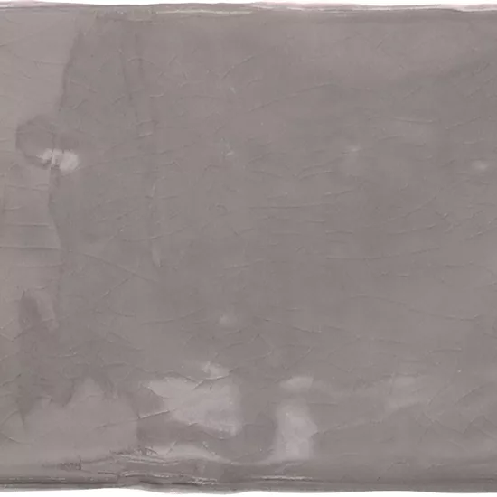 Carrelage Masía Gris Oscuro Crackle 7,5x15 cm - détail du carreau 3