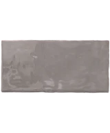 Carrelage Masía Gris Oscuro Crackle 7,5x15 cm - détail du carreau 3