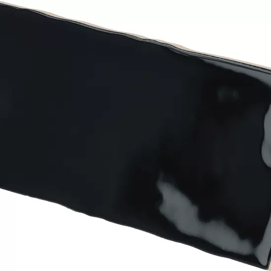 Carrelage Masía Negro 7,5x15 cm - détail du carreau