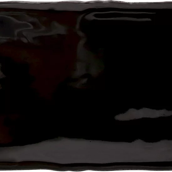 Carrelage Masía Negro 7,5x15 cm - détail du carreau 3