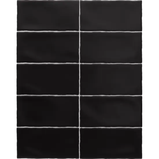 Masía Negro Mate 7,5x15 cm