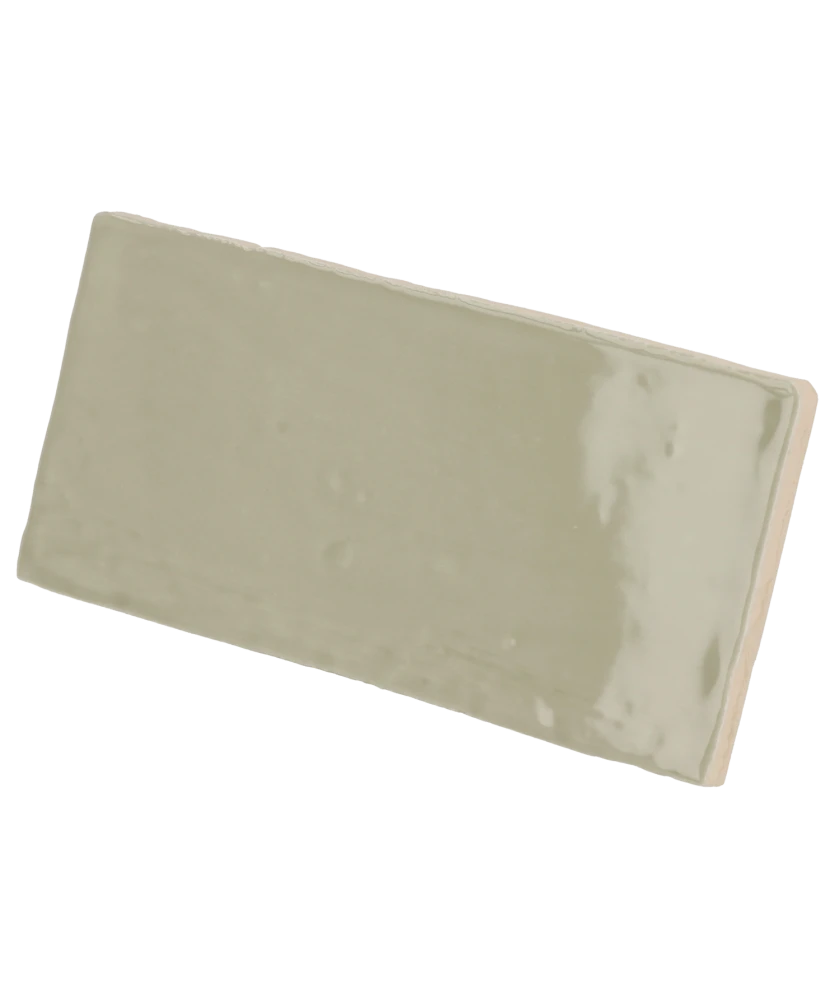 Carrelage Masía Olive 7,5x15 cm - détail du carreau
