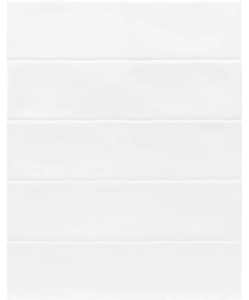 Carrelage Masía Blanco 7,5x30 cm - détail du carreau 2