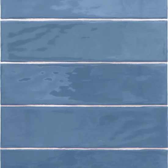 Carrelage Masía Blue 7,5x30 cm - détail du carreau 2