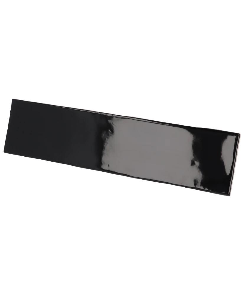 Carrelage Masía Negro 7,5x30 cm - détail du carreau