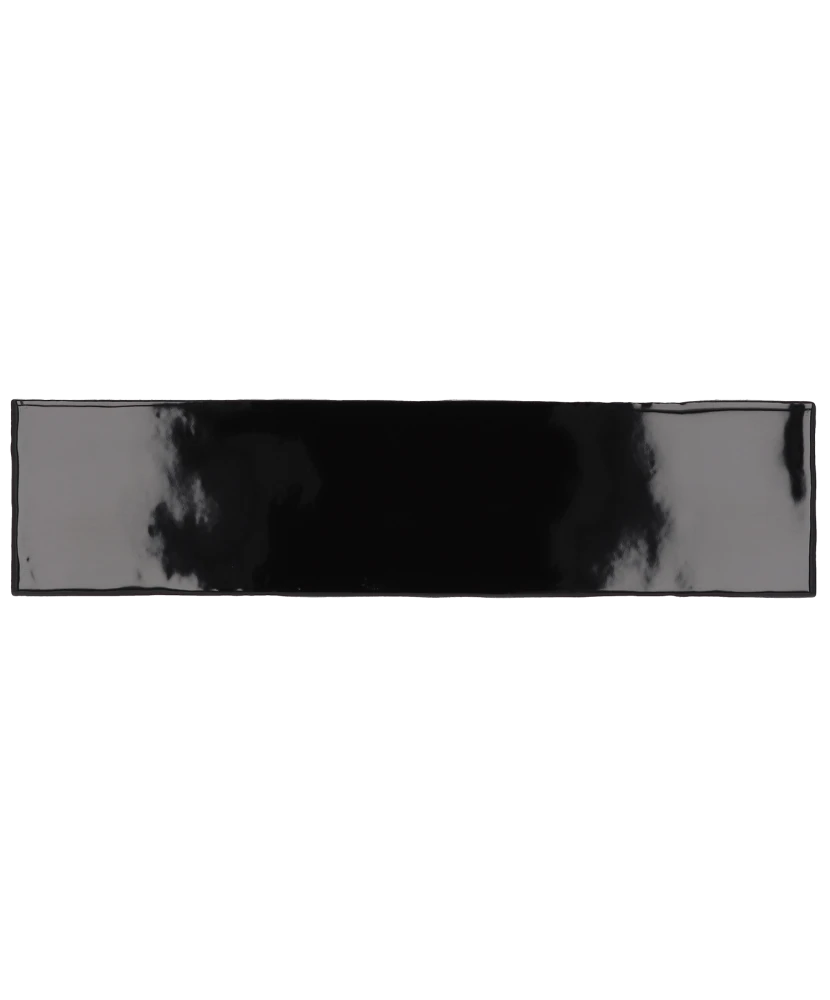 Carrelage Masía Negro 7,5x30 cm - détail du carreau 3