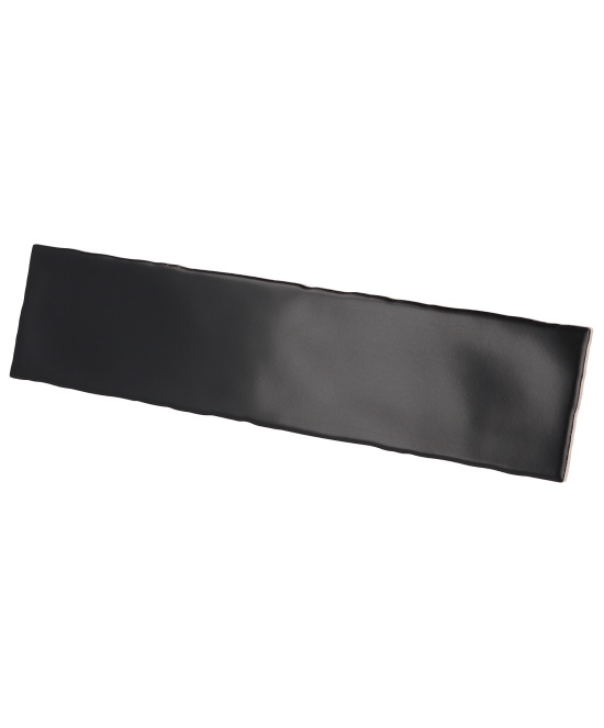 Masía Negro Mate 7.5x30 cm - carrelage NAIS
