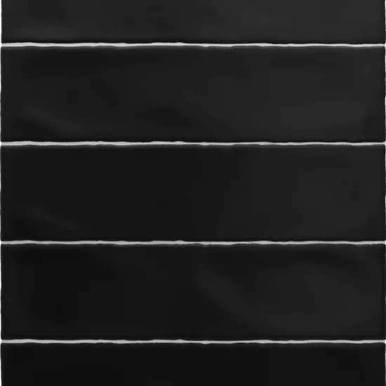 Carrelage Masía Negro Mate 7,5x30 cm - détail du carreau 2