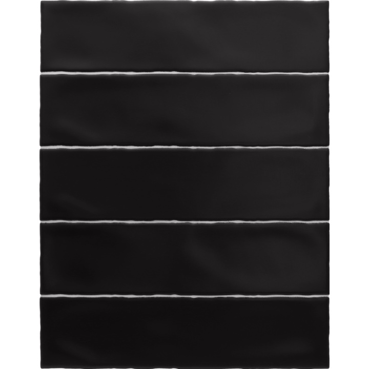 Masía Negro Mate 7.5x30 cm - carrelage NAIS - image 2