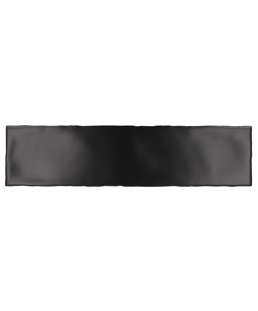 Carrelage Masía Negro Mate 7,5x30 cm - détail du carreau 3