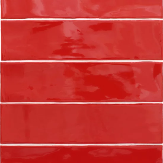 Carrelage Masía Rosso 7,5x30 cm - détail du carreau 2