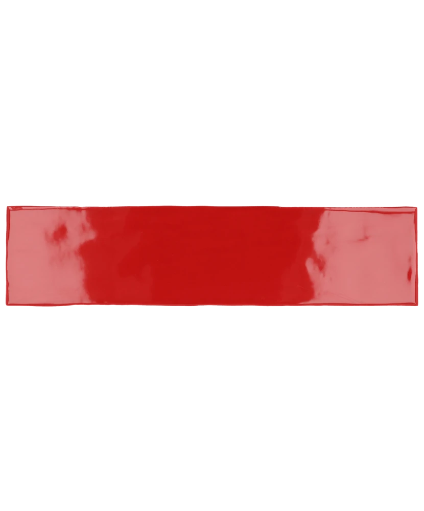 Carrelage Masía Rosso 7,5x30 cm - détail du carreau 3