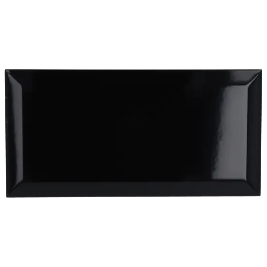 Metro Black 10x20 cm