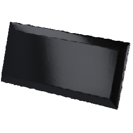 Metro Black Matt 10x20 cm - carrelage NAIS