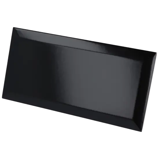 Metro Black Matt 10x20 cm - carrelage NAIS
