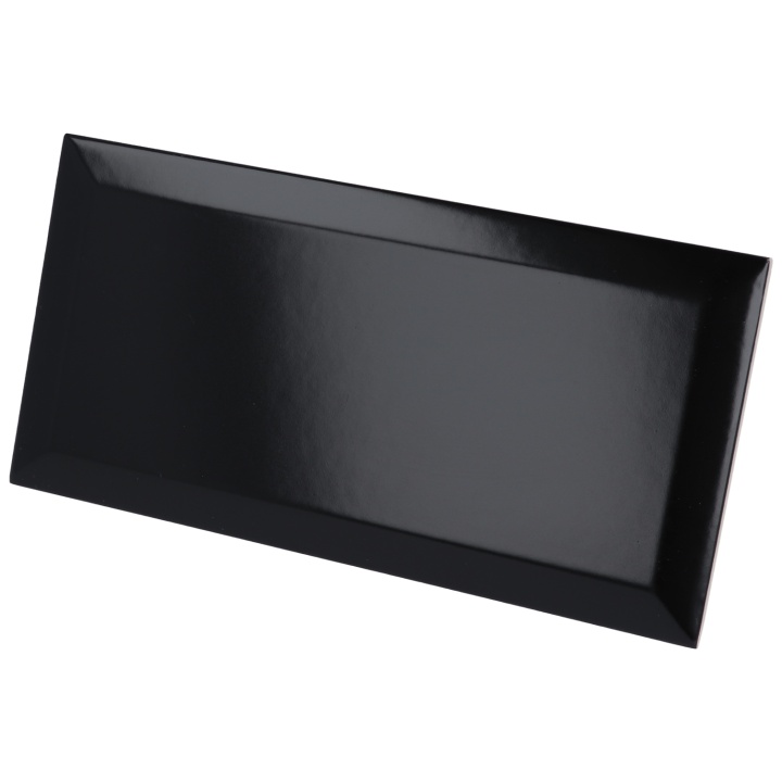 Metro Black Matt 10x20 cm - carrelage NAIS