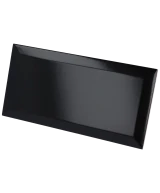 Carrelage Metro Black Mat 10x20 cm - détail du carreau