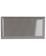 Carrelage Metro Dark Grey 10x20 cm - détail du carreau 2