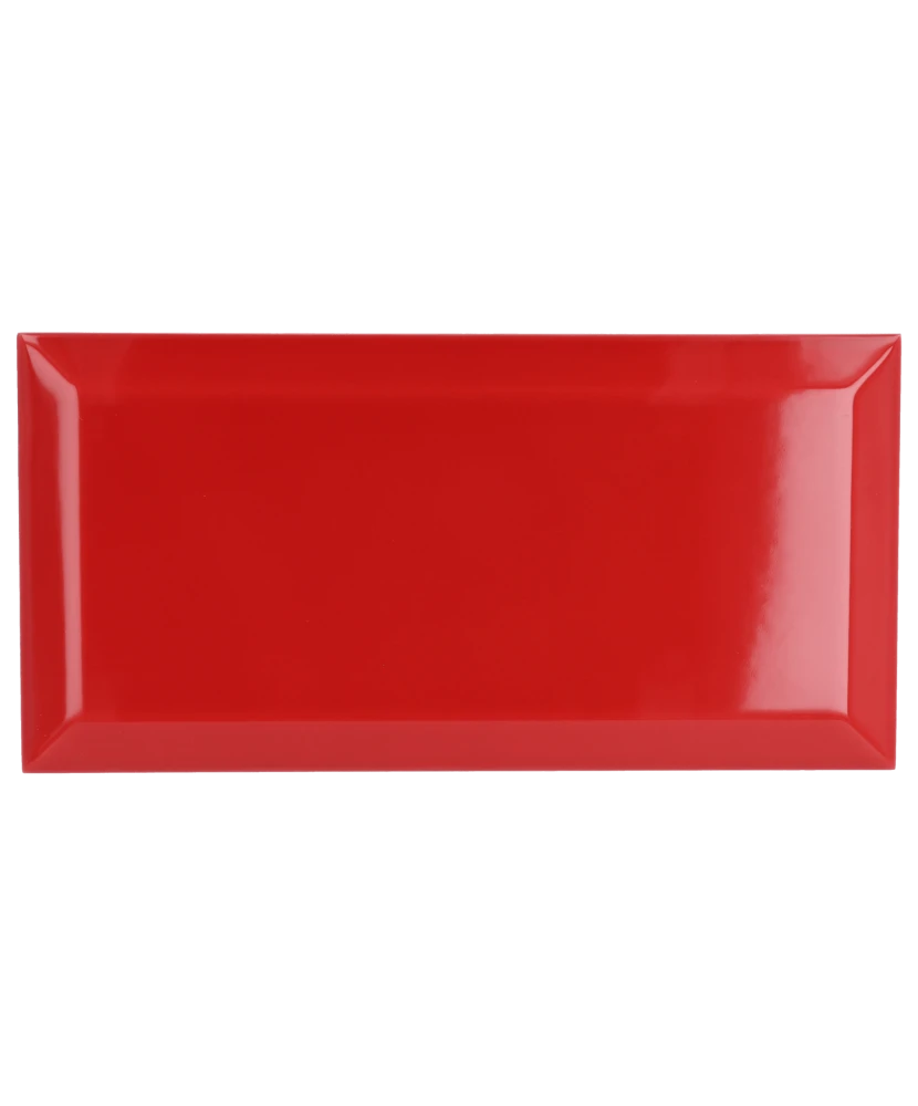Carrelage Metro Rosso 10x20 cm - détail du carreau 2