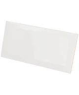 Carrelage Metro White 10x20 cm - détail du carreau