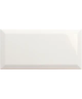 Carrelage Metro White 10x20 cm - détail du carreau 2