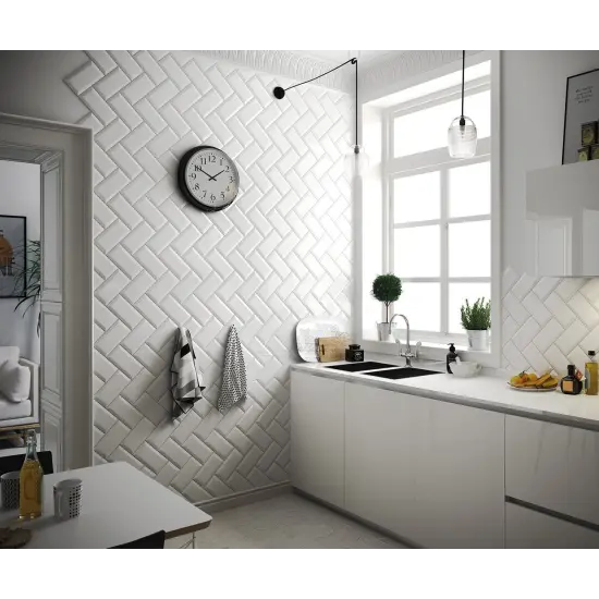Metro White 10x20 cm - carrelage NAIS - image 3