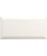 Carrelage Metro White Mat 10x20 cm - détail du carreau 2