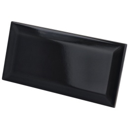 Metro Black 7.5x15 cm - carrelage NAIS