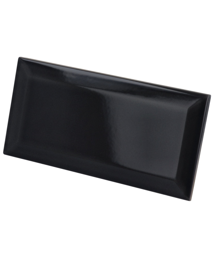Metro Black 7.5x15 cm - carrelage NAIS
