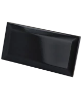 Carrelage Metro Black 7,5x15 cm - détail du carreau